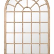 Smoke Grey Pine Mirror