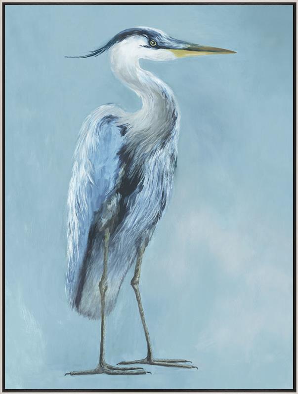 “Blue on Blue Heron I” – $765.00