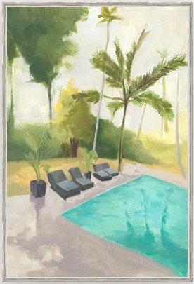 “Poolside II”-$1,135.00