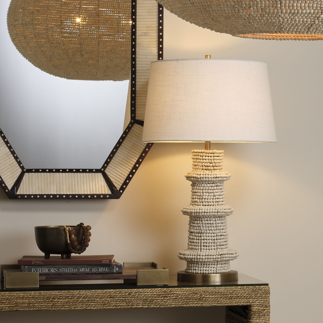Mango Beaded Lamp-$895.00