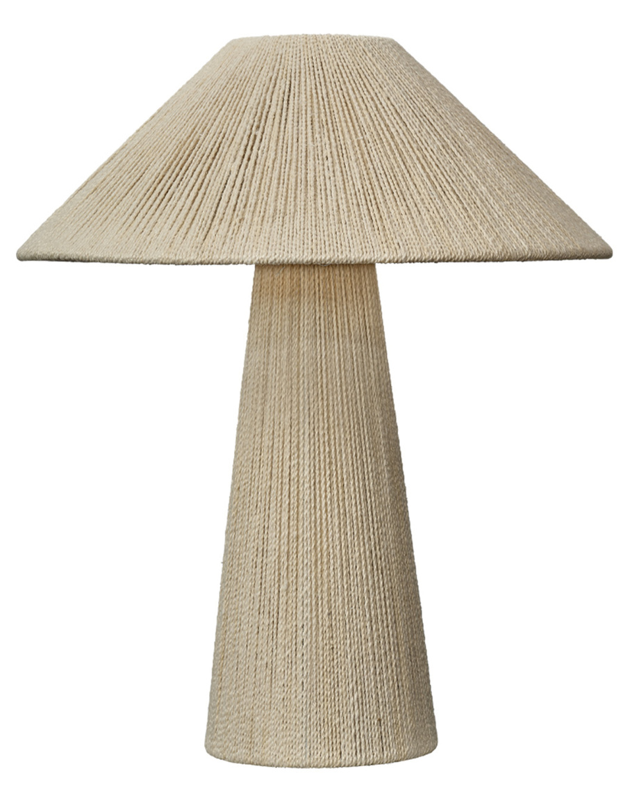 Tapered Jute Lamp-$398.00