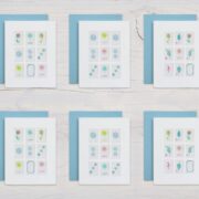 Watercolor Mah Jongg notecards Watercolor Mah Jongg notecards